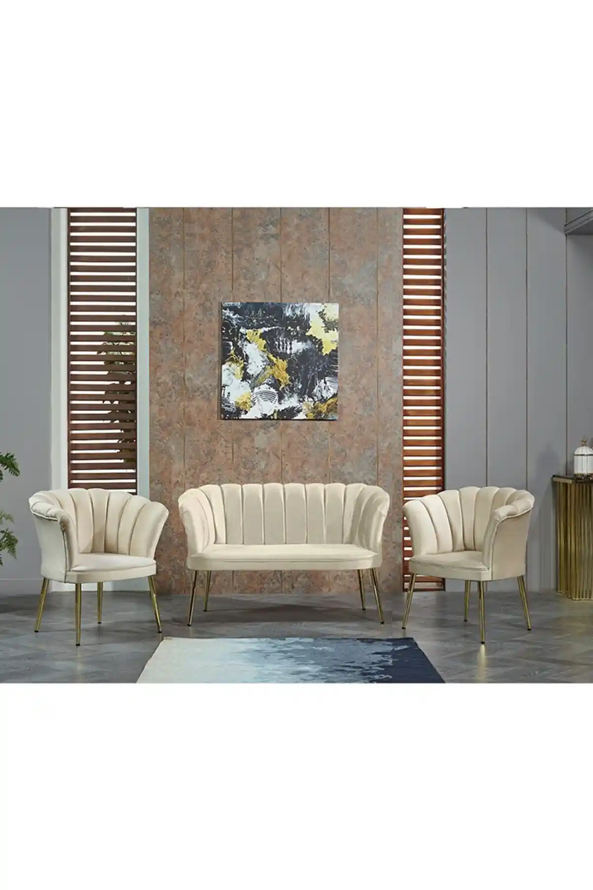 Hilal Consept Papatya Çay Seti Modern ve Şık Oturma Grubu Tasarımı ve Özellikleri