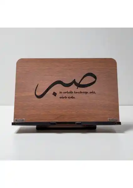 İsfahanTA Kitap Okuma Standı: Ergonomik ve Dayanıklı Ahşap Tasarım ile Konforlu Okuma Deneyimi