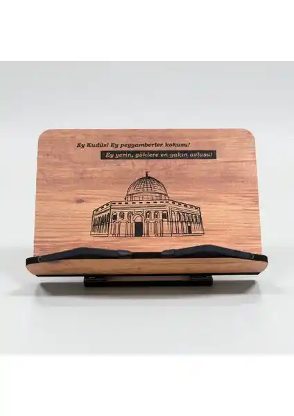 İsfahanTA Kitap Okuma Standı: Estetik ve Fonksiyonelliği Bir Arada Sunan Ahşap Tasarım