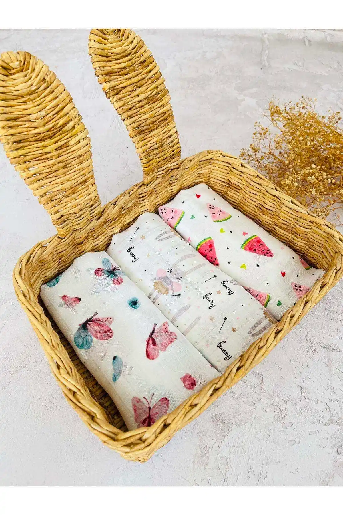 JUNİPERUS Çok Amaçlı Müslin Bezi Seti Bebek ve Çok Yönlü Kullanım İçin Uygun