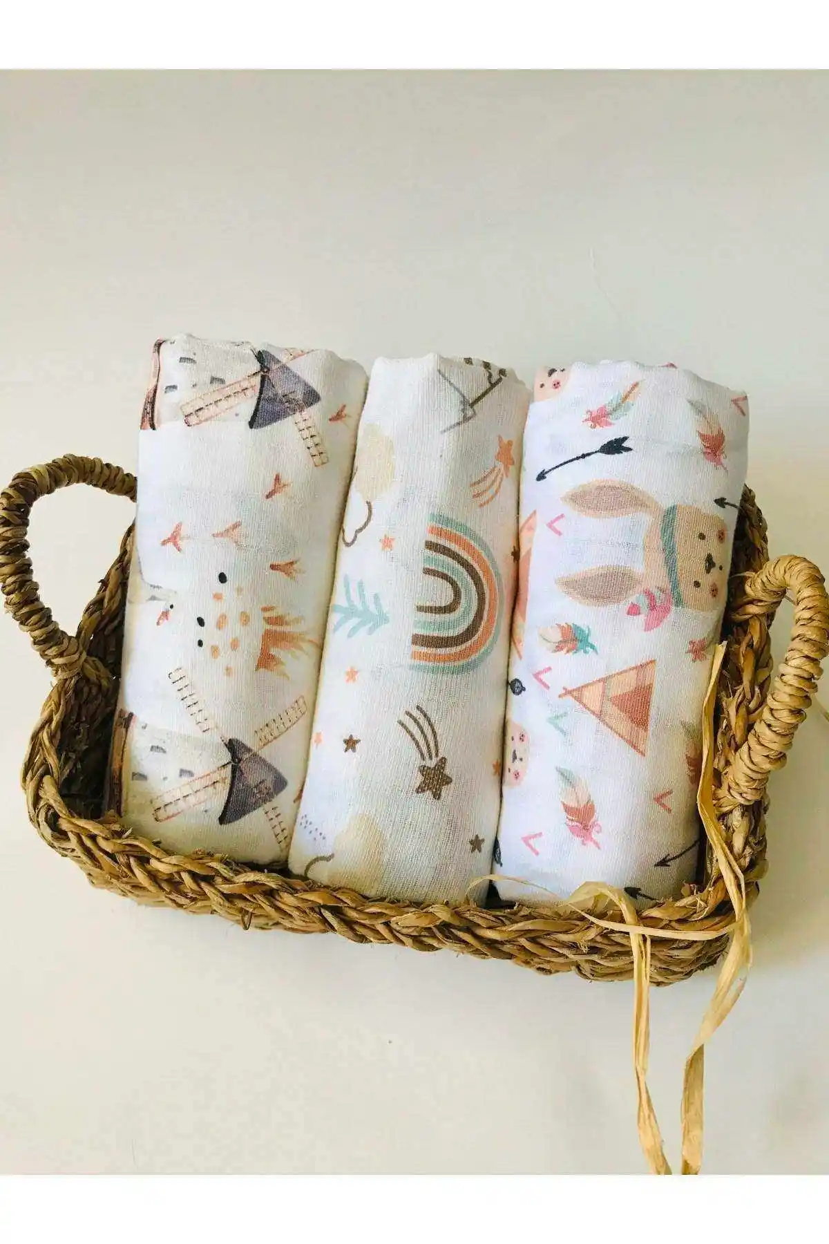 JUNİPERUS Çok Amaçlı Müslin Bezi Seti: Doğal ve Çok Yönlü Kullanım İmkanı