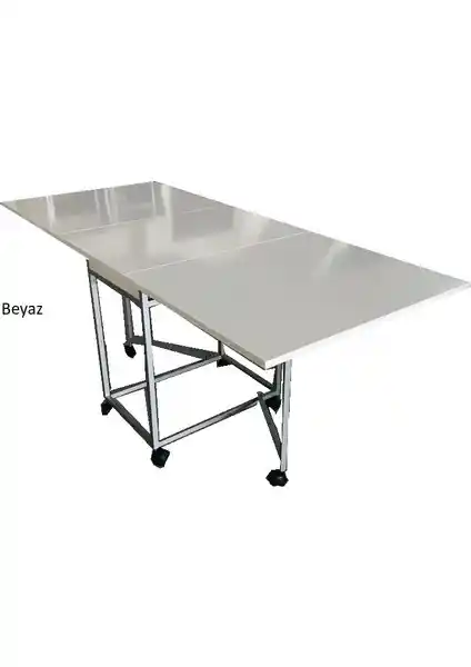 Kadir Leylek Katlanır Mutfak Masası Beyaz: Fonksiyonellik ve Estetiğin Birleşimi