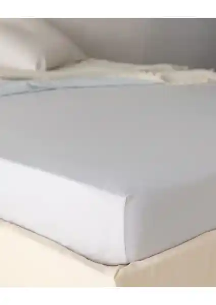 Madame Coco Belle King Size Lastikli Bambu Çarşaf Gri Yatak Odası Şıklığı ve Konforu