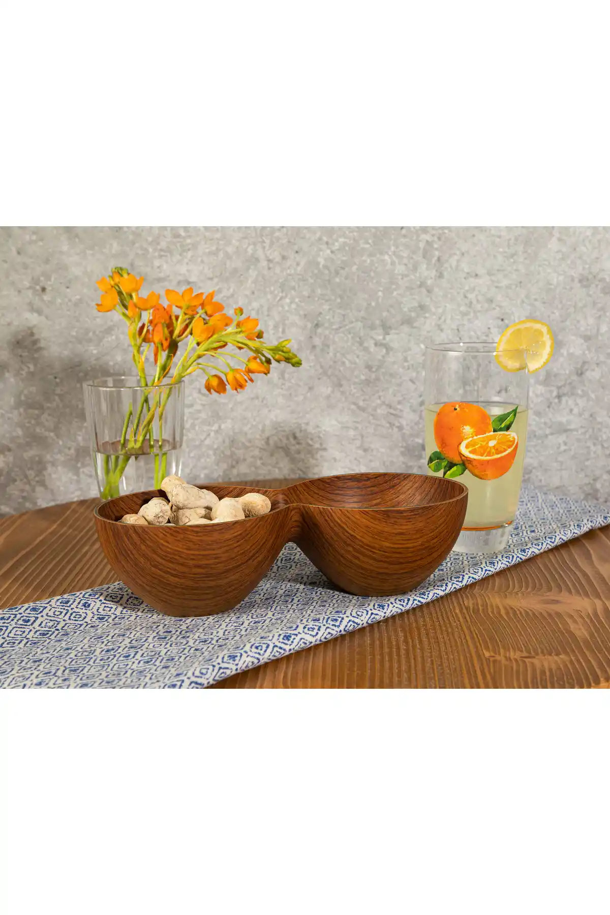 Madame Coco'nun Oslo modeli iki bölmeli çerezliği modern ve şık sunumlar için ideal seçenek