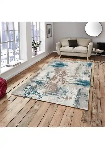 Mekta Home Kahve Renkli Jet Model Lastikli Halı Örtüsü: Estetik ve Koruma İçin İdeal Seçenek