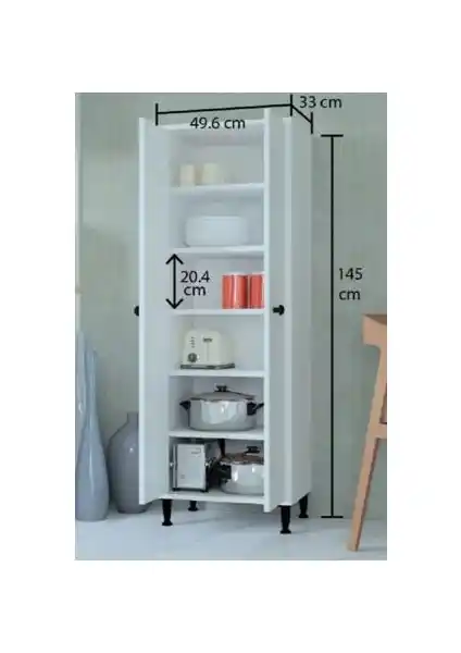 Mobilique Venedik 6 Raflı Çok Amaçlı Dolap İncelemesi ve Kullanıcı Yorumları