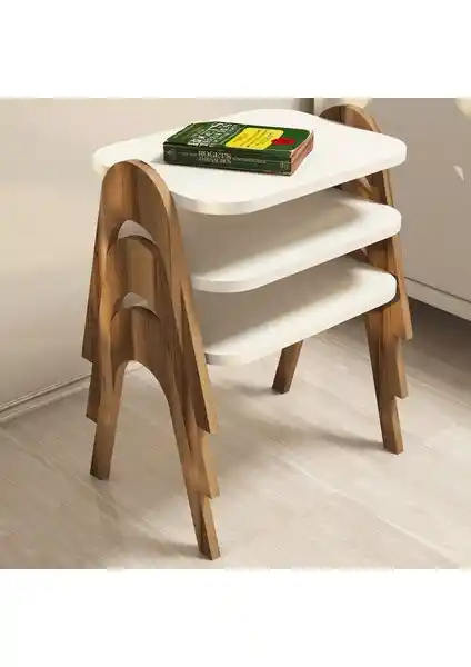 Modern Paris Tepsi Zigon Sehpa: Şık Tasarım ve Fonksiyonellik Bir Arada