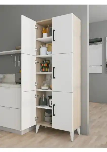 Montenero Çok Amaçlı Dolap Modern Tasarım ve Fonksiyonellik ile Ev Dekorasyonunu Tamamlar