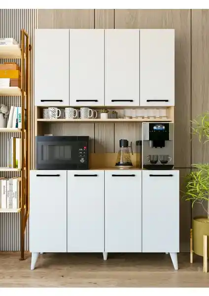 Montenero Çok Amaçlı Dolap: Şık Tasarım ve Geniş Depolama Alanı ile Modern Evler İçin Uygun