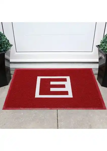 Myfloor Eczane Logolu Kıvırcık Kapı Önü Paspası Geniş ve Güvenli Girişler İçin Üstün Kalite