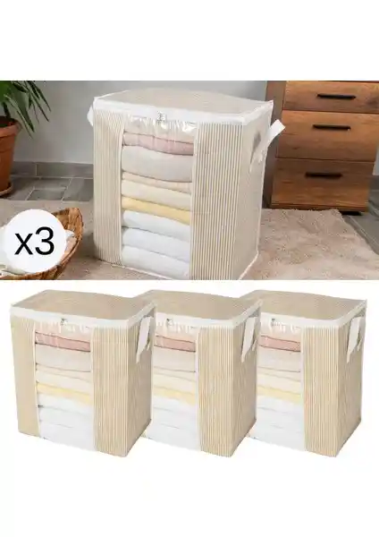 Nacarev Pencereli Hurç Setiyle Evinizde Pratik ve Şık Depolama Çözümü