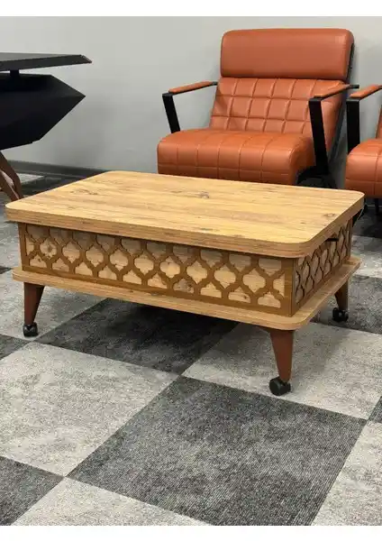 Ofis Sekiz Smart5 Kademeli Tekerlekli Akıllı Sehpa: Çok Fonksiyonlu ve Modern Tasarım