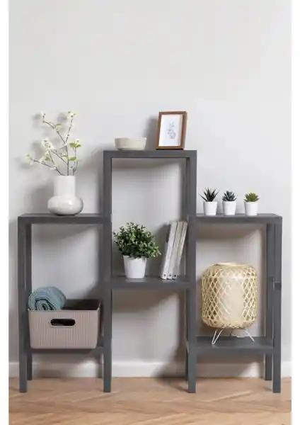 Omaş Ombeg Renkli Çiçeklik Raf Ünitesi Modern ve Çok Amaçlı Dekorasyon Çözümü