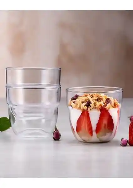 Paşabahçe 43713 Motto Kase Seti: Zarif ve Çok Yönlü Cam Kaselerle Şık Sunumlar