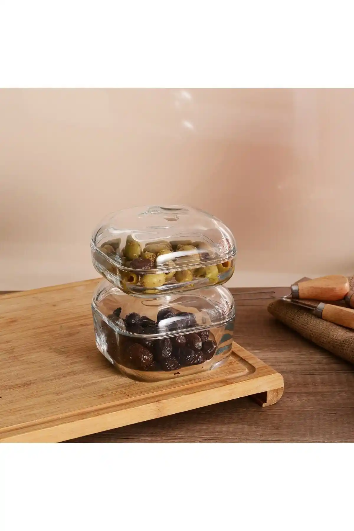 Paşabahçe 96888 Plus İstiflenebilir Kase Seti: Estetik ve Pratik Mutfak Gereçleri