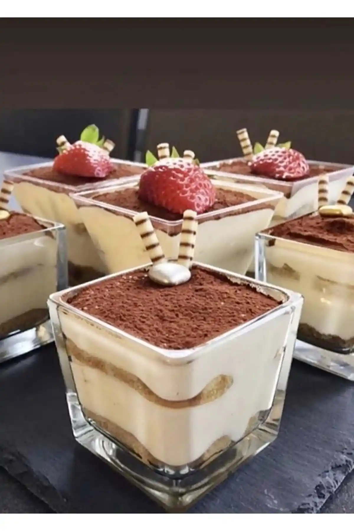 Pembelia Life Magnolia Cam Kase Seti 6'lı şık ve dayanıklı tatlı sunum kaseleri