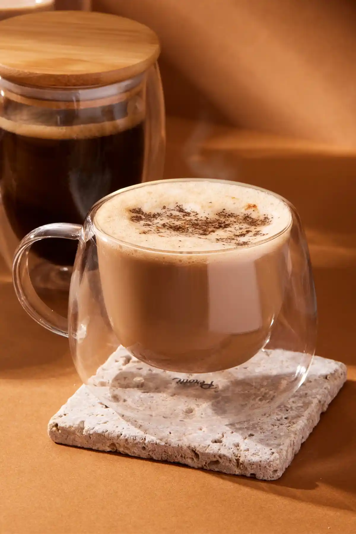 Perotti STD Çift Cidarlı Cam Kupa Bardak 300 ml Modern ve Dayanıklı Tasarım