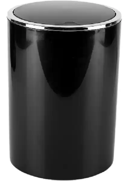 Primanova Lenox Siyah Çöp Kovası 6 lt Şık ve Dayanıklı Tasarım Özellikleri