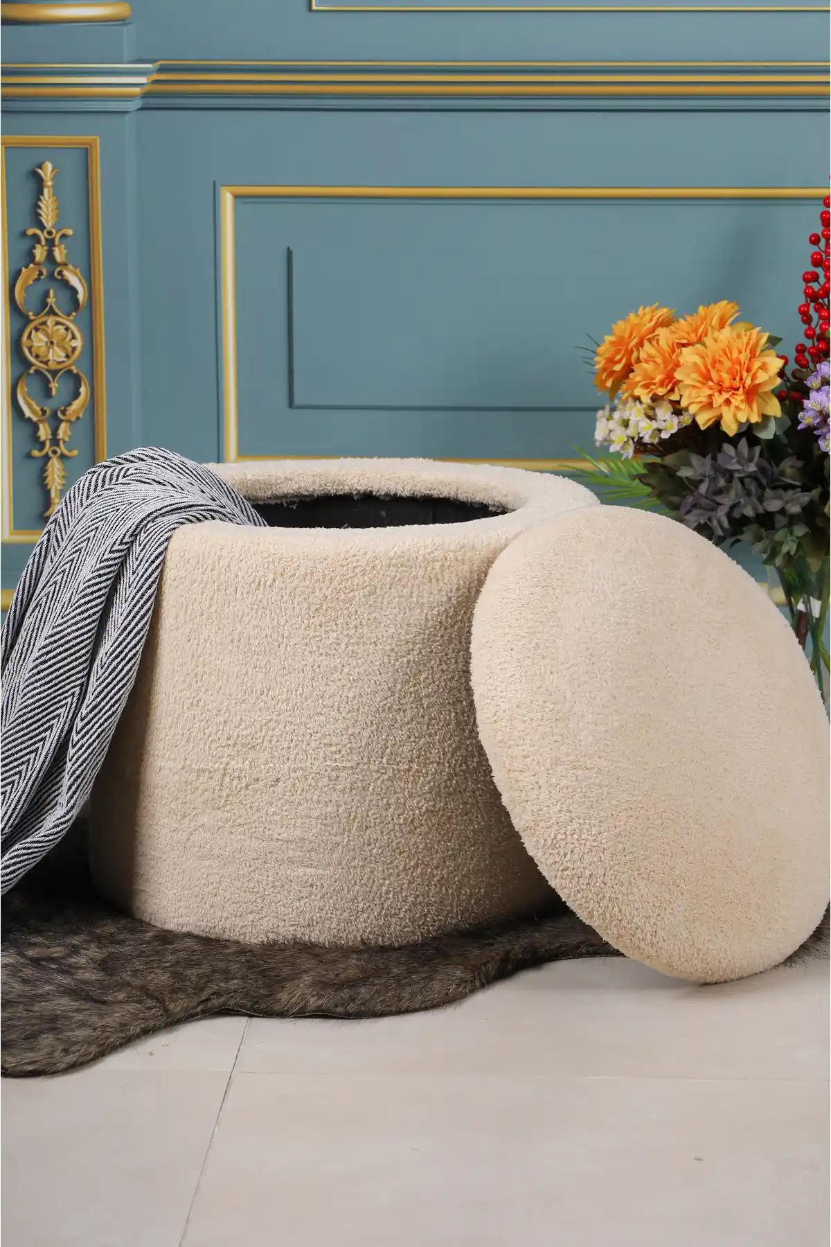 PufyHome PANDORA Çok Amaçlı Oturma ve Depolama Çözümü Modern Tasarım