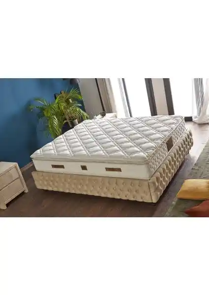 Serabed Gold Full Yaylı ve Pedli Yatak: Konfor ve Dayanıklılık Sunan Tek Kişilik Uyku Çözümü