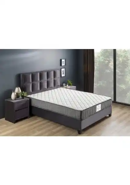 Serabed Polo Full Yaylı Yatak 90x190 cm: Konfor ve Sağlık Sunan Orta Sertlik Yatak