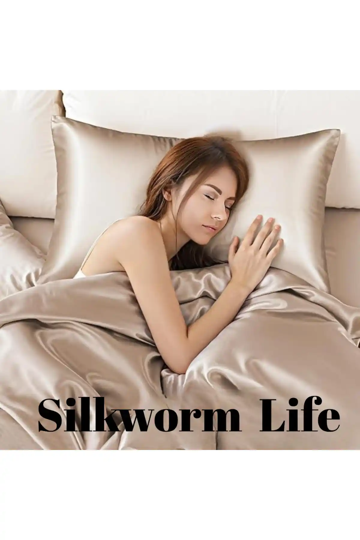 Silkworm Life %100 İpek Yastık Kılıfı: Lüks ve Sağlıklı Uyku Deneyimi İçin Ideal