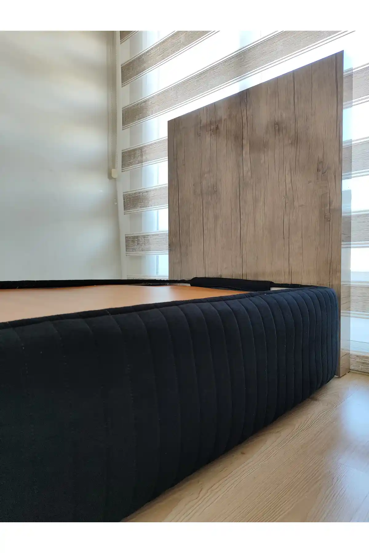 Sonne KETEN Baza Kenar Kılıfı Modern ve Şık Yatak Odası Dekorasyon Aksesuarı