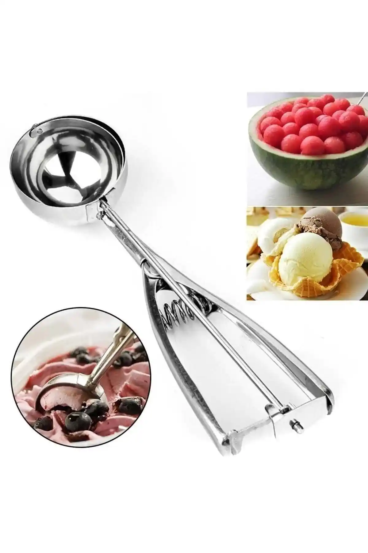 Tohana Dondurma Helva Servis Kaşığı: Dayanıklı ve Pratik Mutfak Yardımcısı