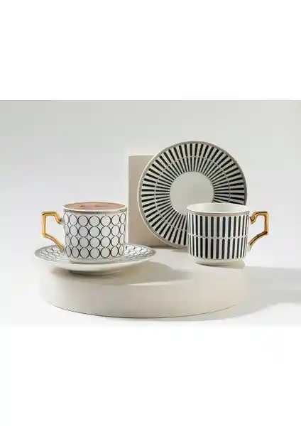 Türkçe Home Rabecca Bone China Kahve Fincan Takımı: Şık ve Fonksiyonel Tasarım Özellikleri