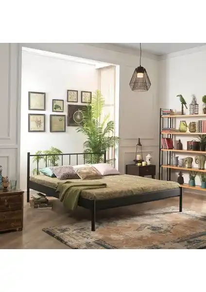 Unimet Falez-S Çift Kişilik Ferforje Metal Karyola Modern Tasarım ve Uzun Ömürlü Kullanım