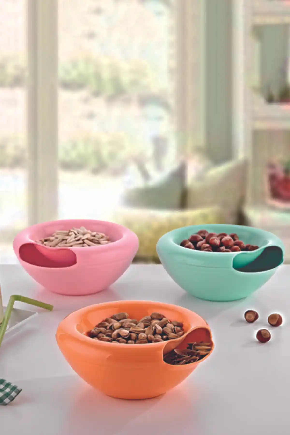 URVE Ur-3135 Hazneli Çerezlik Modern ve Şık Sunum Çözümü 500-999 ml Cam Tasarım