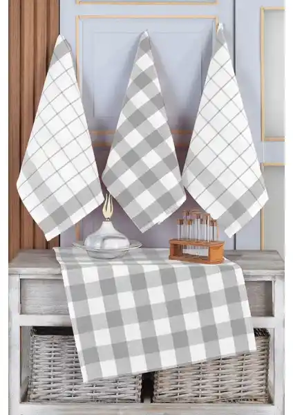 Vagonik 4'lü Mutfak Havlusu Seti ile Mutfakta Hem Estetik Hem Fonksiyonellik