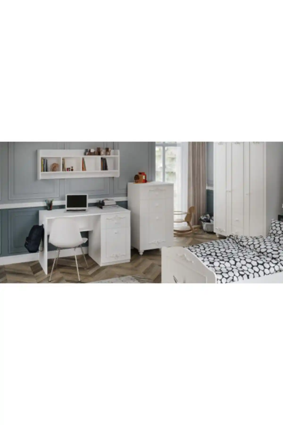 VENATTO Romantic Çalışma Masası Modern Tasarım ve Fonksiyonellik Bir Arada