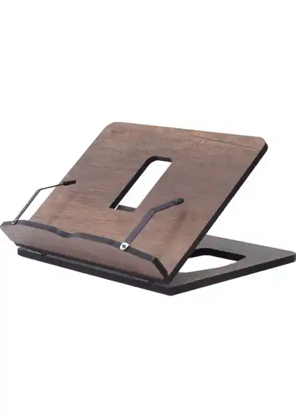 Vigo Wood Ahşap Büyük Boy Kitap Okuma Standı Modern Tasarım ve Ergonomik Kullanım