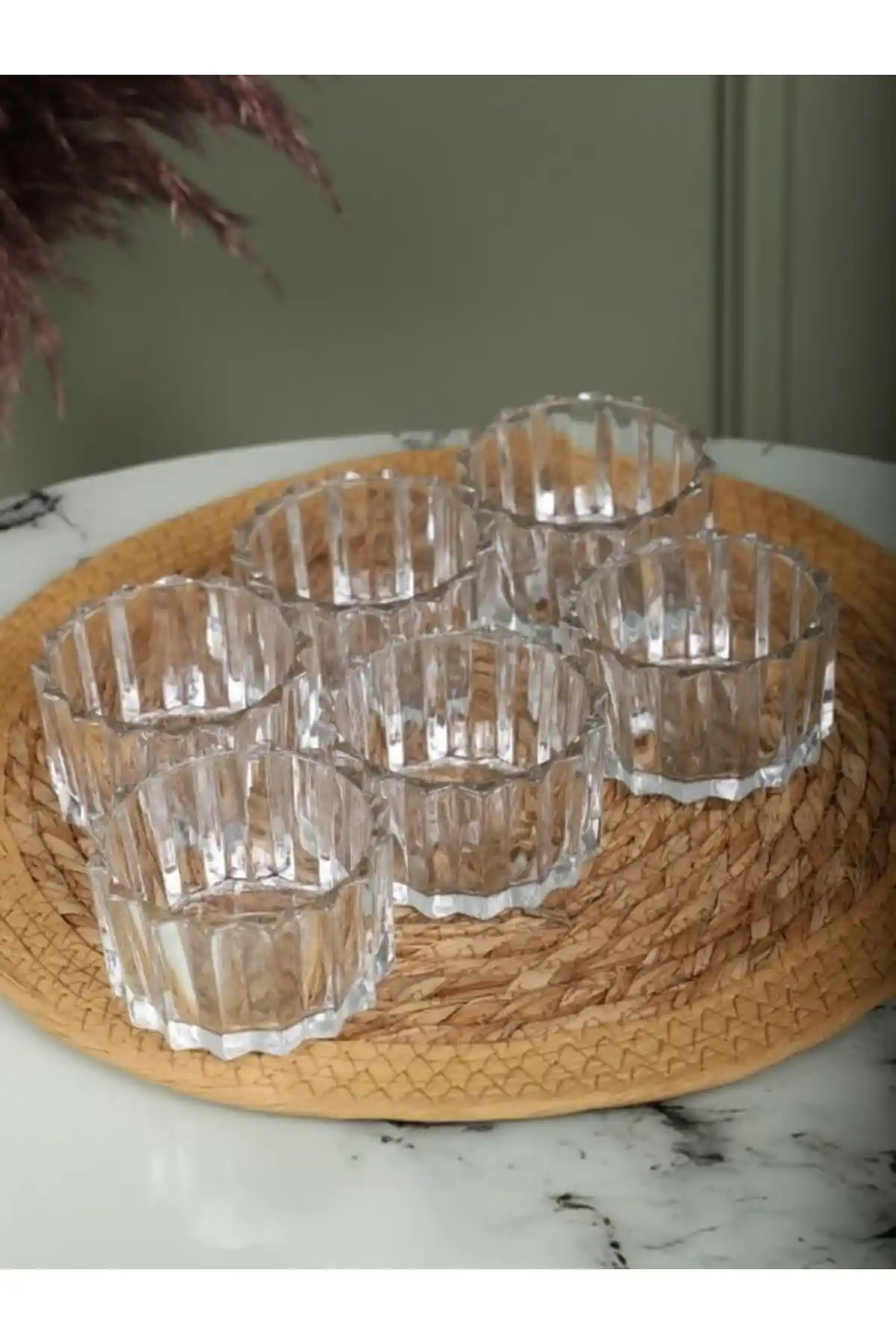 Viyalente Sindy 6'lı Cam Kase Seti: Estetik ve Dayanıklı Mutfak Sunumları İçin Ideal