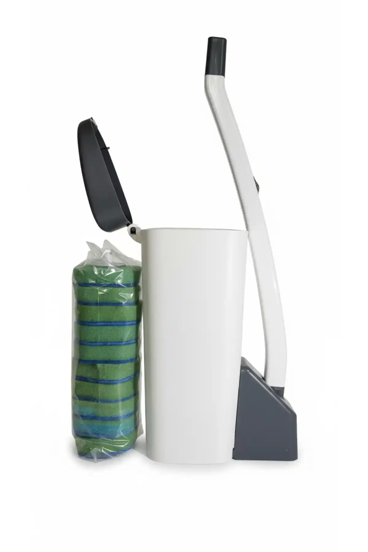 Wellnax Süngerli Tuvalet Temizlik Seti: Pratik ve Hijyenik Kullanım İçin Uygun Çözüm