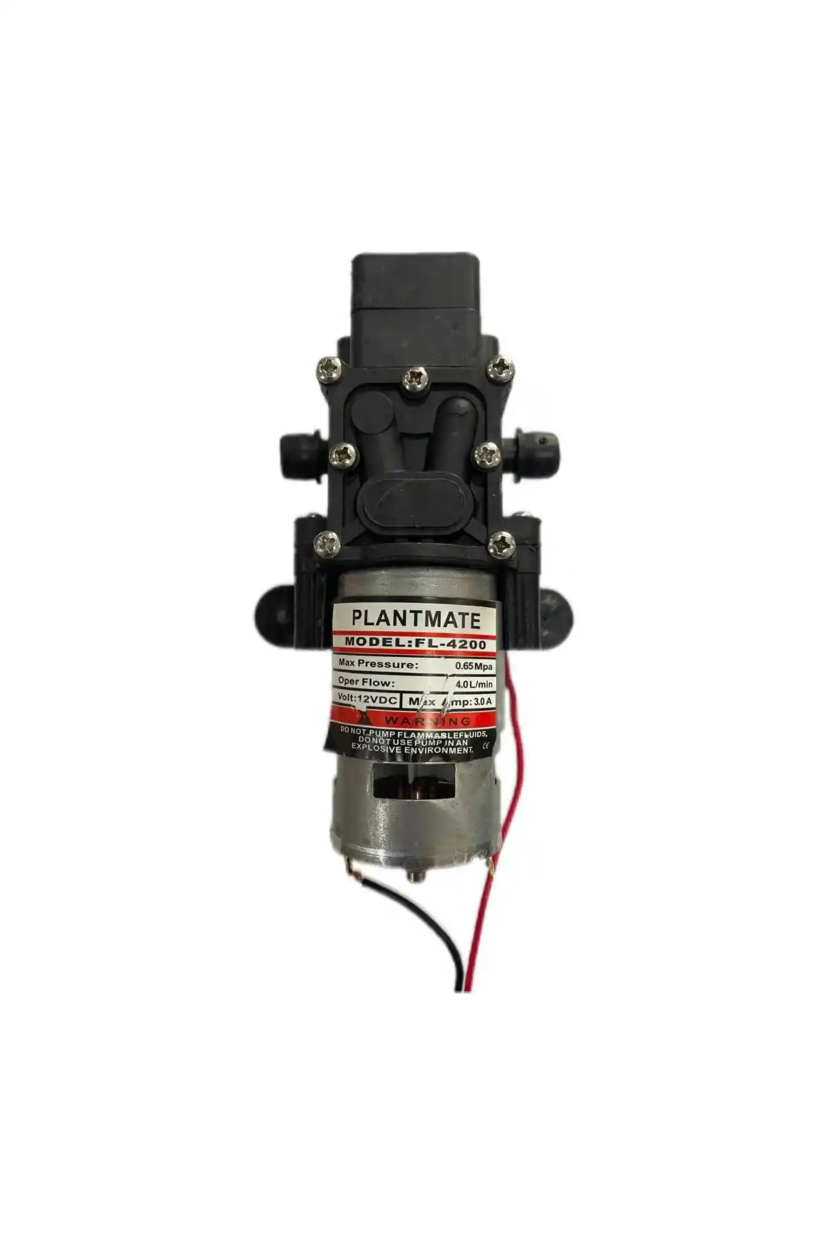 ABM POWER 12V Akülü Su Aktarma ve İlaçlama Pompası Tarım Bahçe Kullanımı İçin