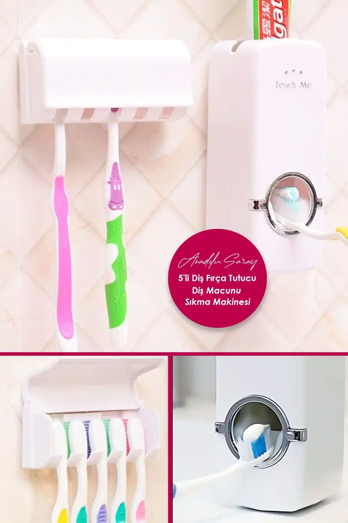 Anadolu Saray Çarşısı ve Genel Markalar Otomatik Diş Macunu Sıkacağı Karşılaştırması