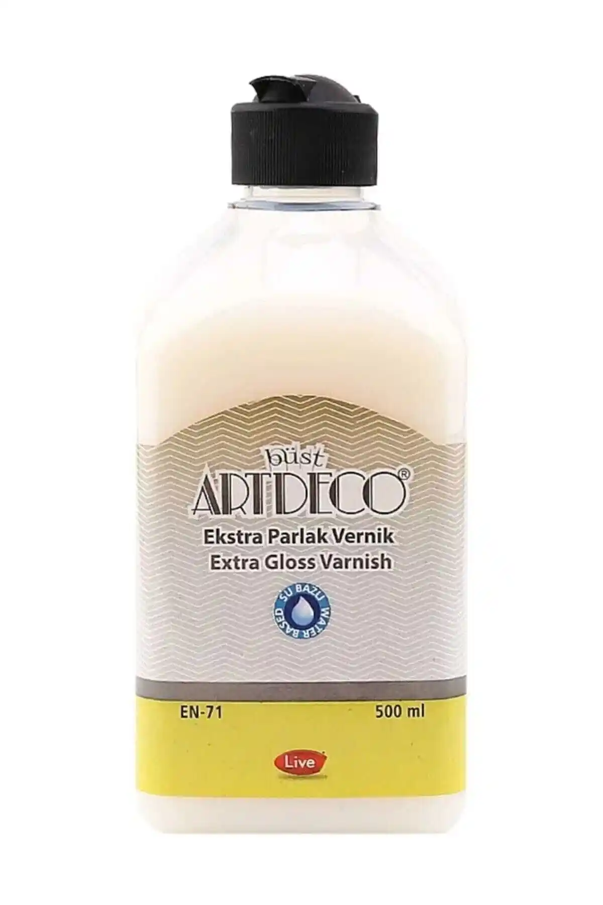 Artdeco Extra Parlak Vernik 500 ml: Yüksek Parlaklık ve Dayanıklılık Sağlayan Çevre Dostu Vernik