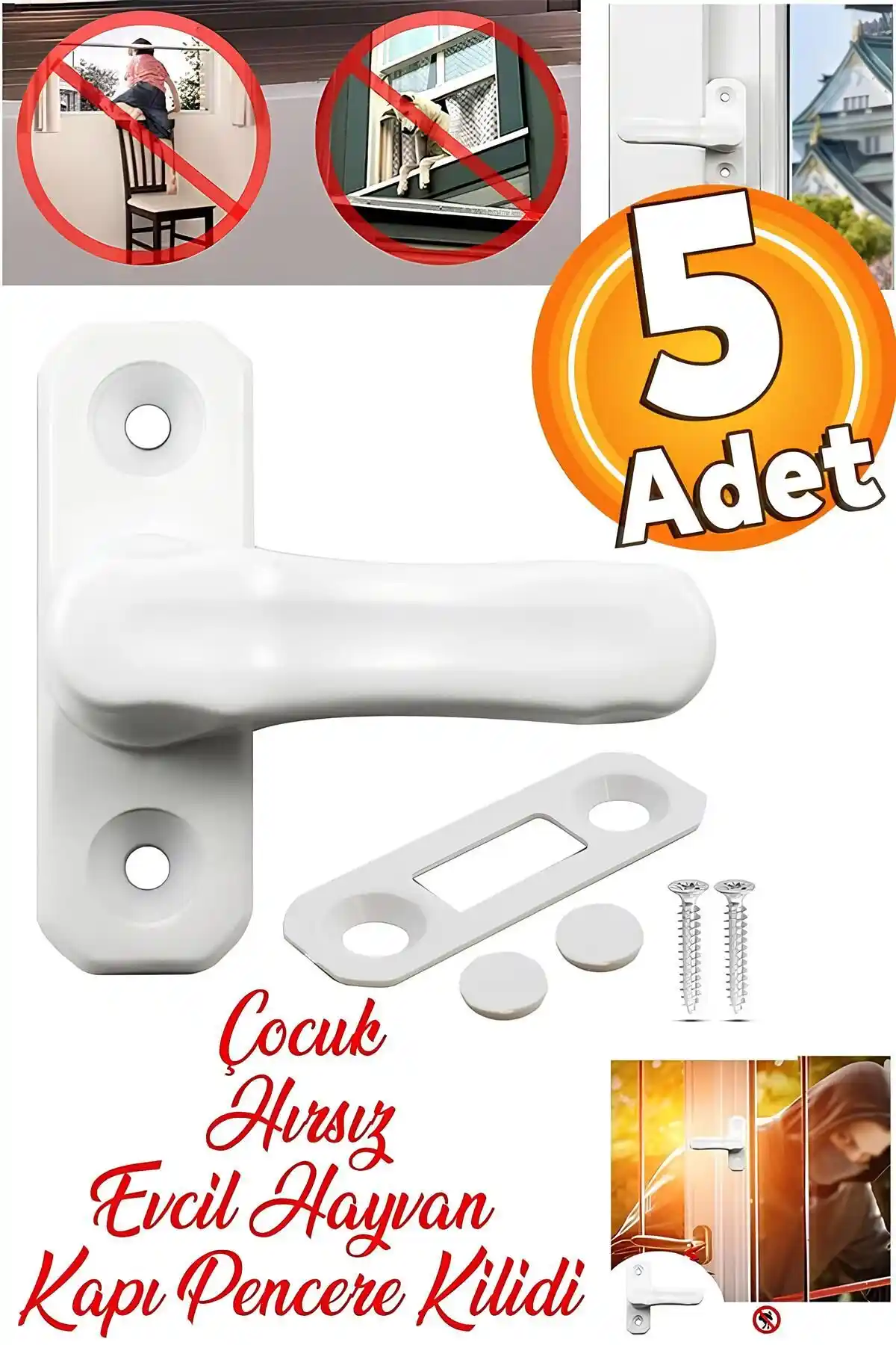 Badem10 Bebek ve Çocuk Güvenliği İçin Emniyet Kilidi ve Mandal Seti Ürün Tanıtımı