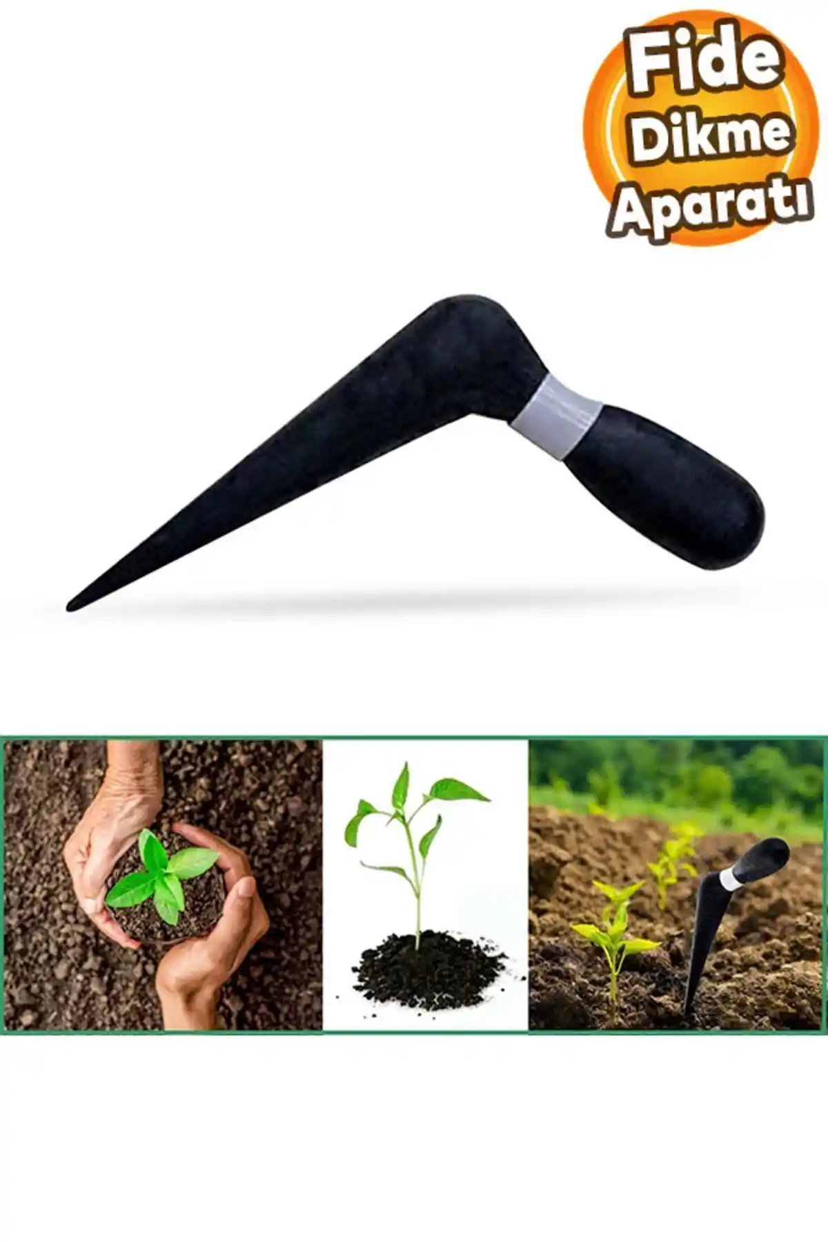 Badem10 Fide Dikme Aparatı: Dayanıklı, Pratik ve Ergonomik Bahçe ve Tarla Kullanımı İçin