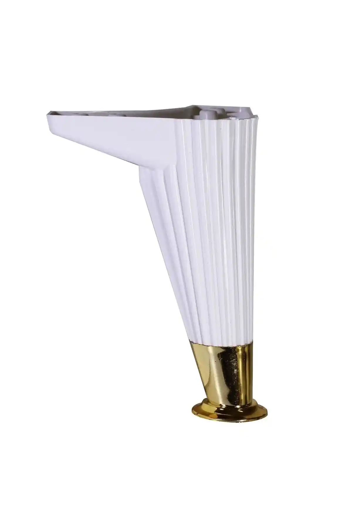 Badem10 Wetra Line 12 Cm Beyaz Gold Altın Mobilya Ayakları – Şık ve Dayanıklı Tasarım