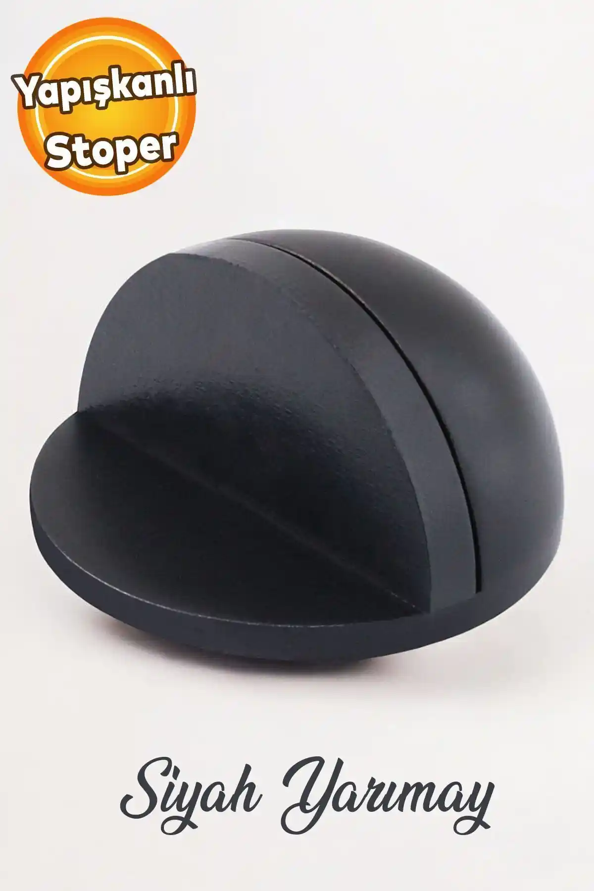 Badem10 Yarımay Yapışkanlı Kapı Kolu Stoperi Modern ve Pratik Kapı Güvenliği Çözümü