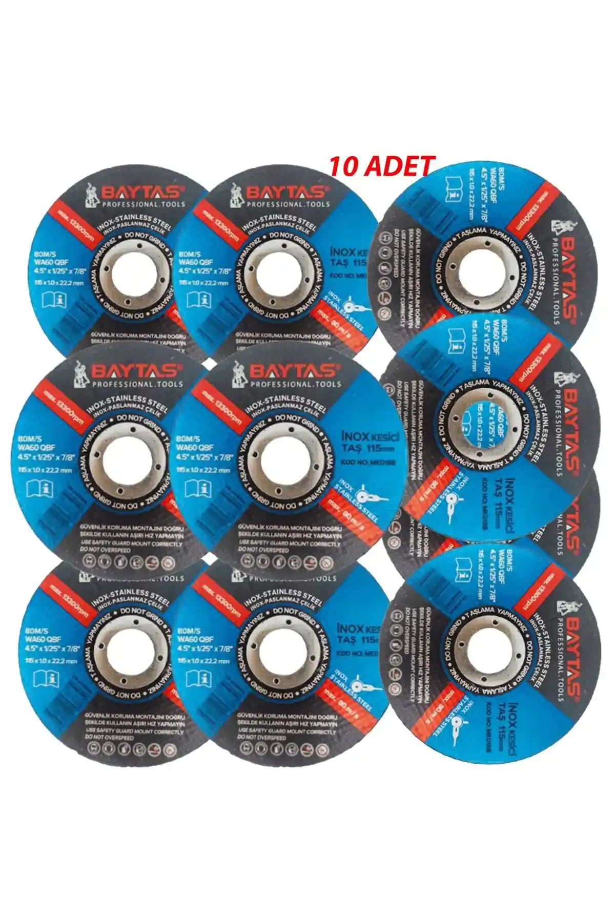 Baytaşlar Inox Metal Kesme Diskleri: Yüksek Performanslı ve Dayanıklı Metal İşleme Çözümü
