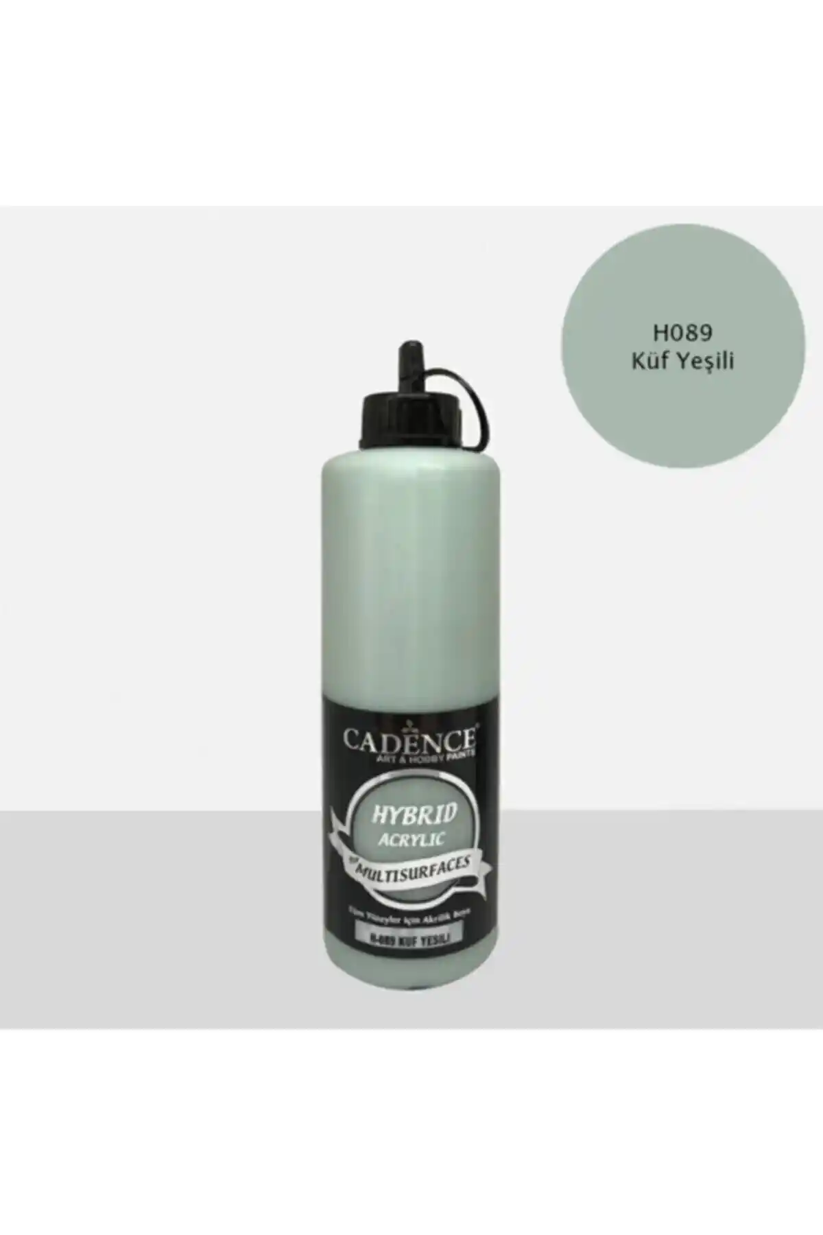 Cadence Hybrid Akrilik Multisurfaces H-089 Küf Yeşili 500ml Çok Yönlü ve Dayanıklı Boya