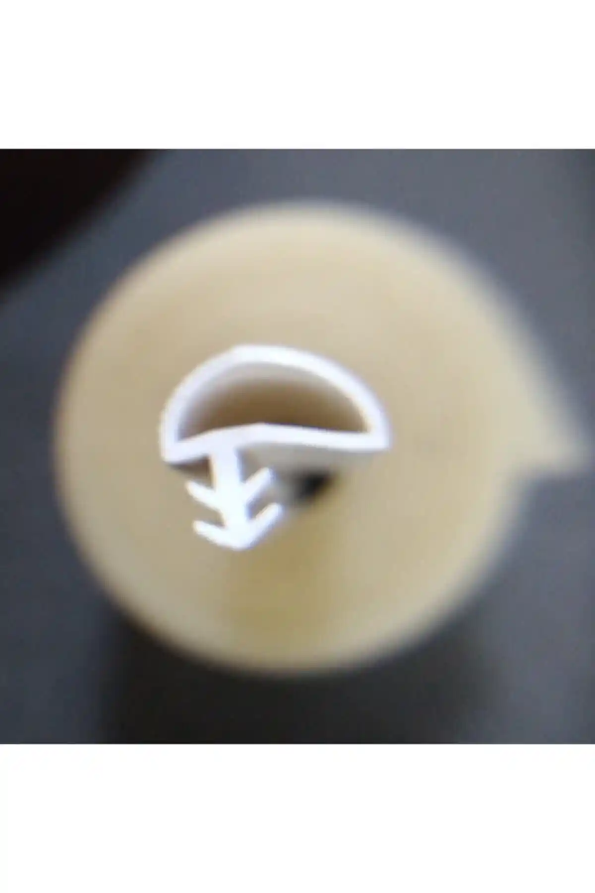 Contacal Amerikan Kapı Kasa Fitili 10 Metre Beyaz Yandan Çift Tırnaklı