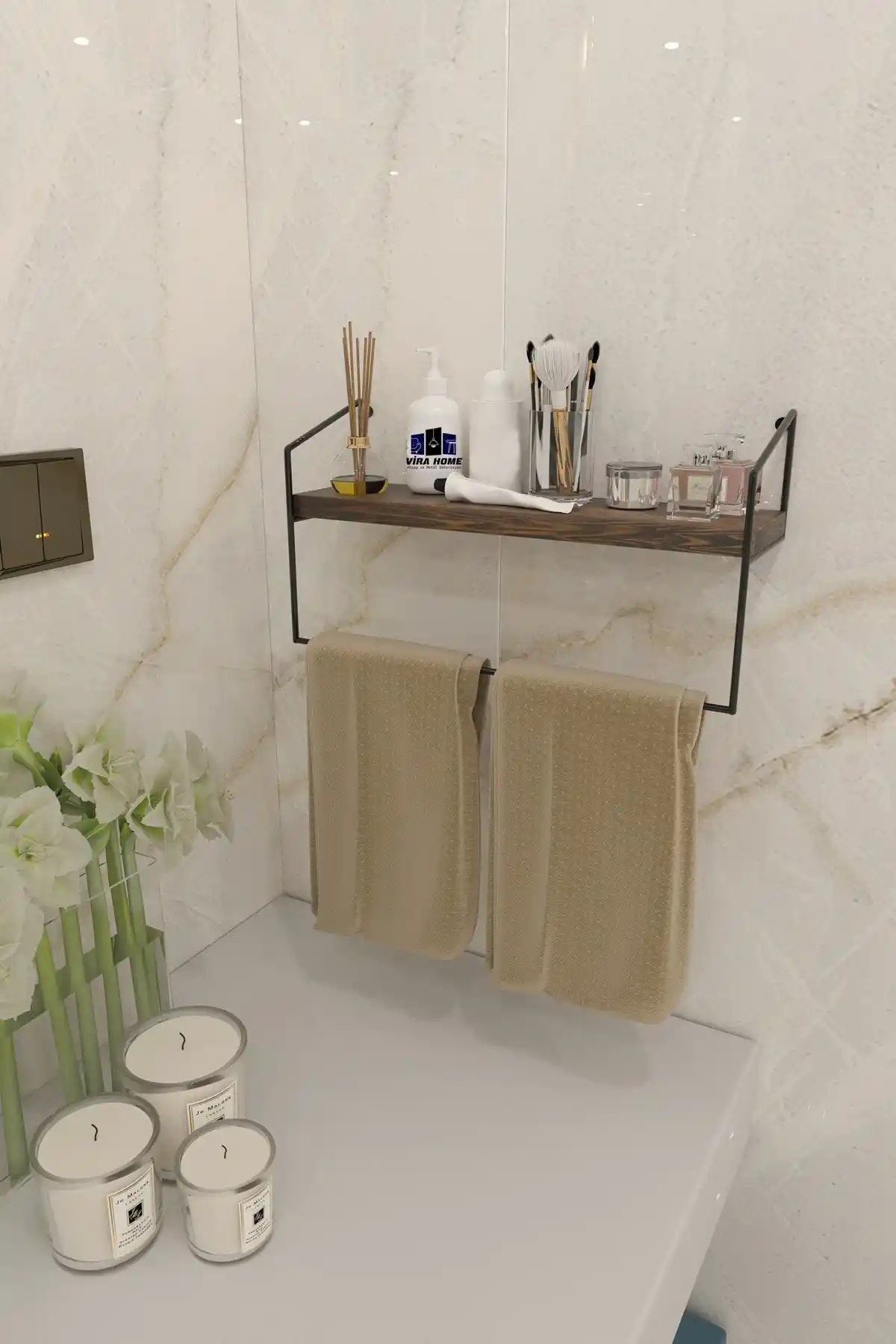 DDPEST Banyo ve Mutfak İçin Şık ve Dayanıklı Metal Havluluk Özellikleri ve Kullanım Avantajları