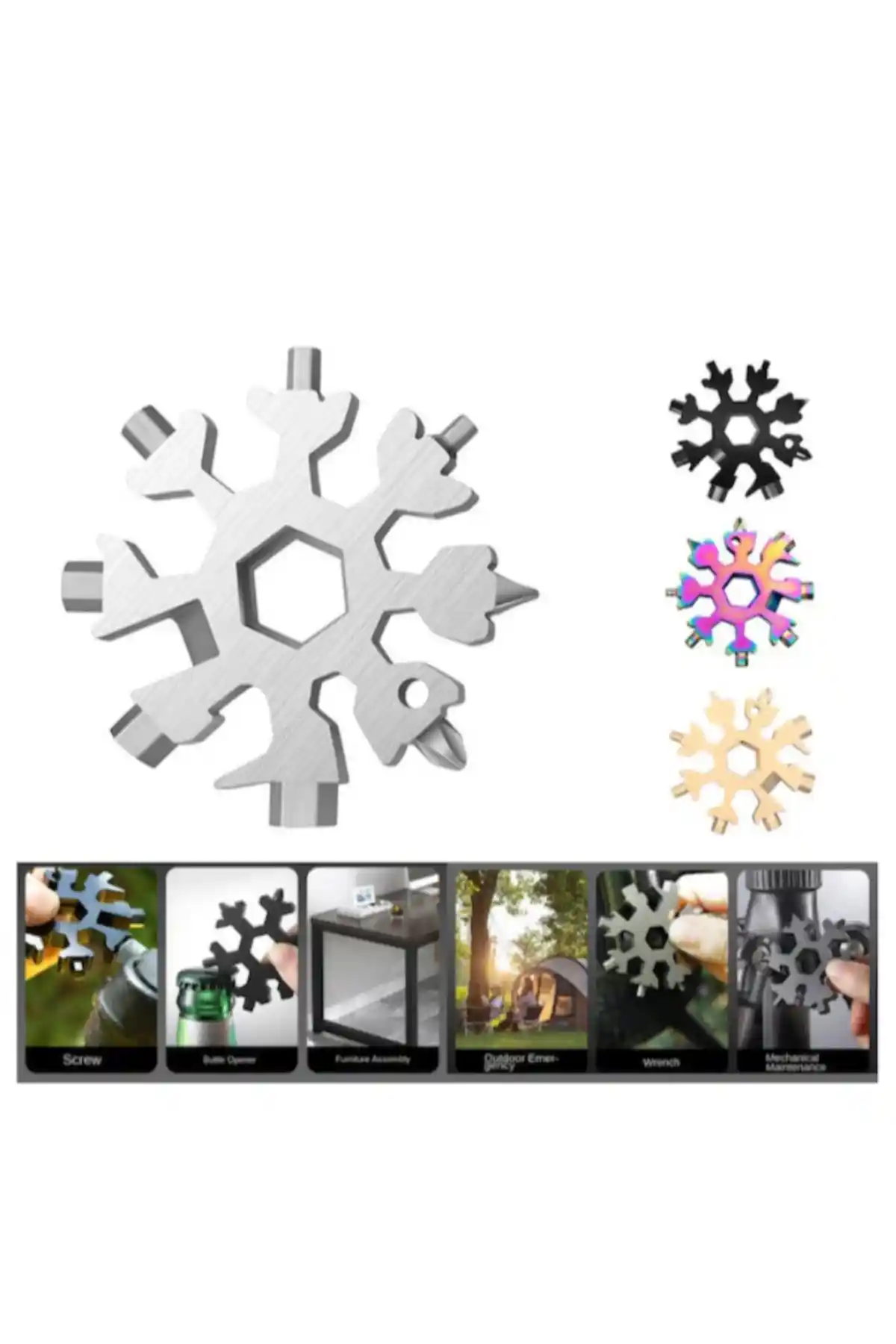 DepoMega 19 Fonksiyonlu Çelik Alyan Tornavida ve Anahtarlık Ürünü Özellikleri ve Kullanım Alanları