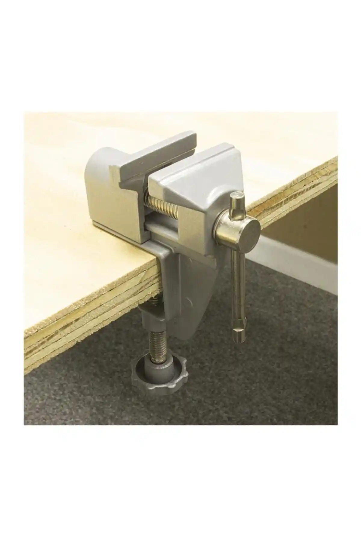 DepoMega Mini Masa Tezgahı Takı ve Hobi İşleri İçin Dayanıklı ve Hafif Tasarım