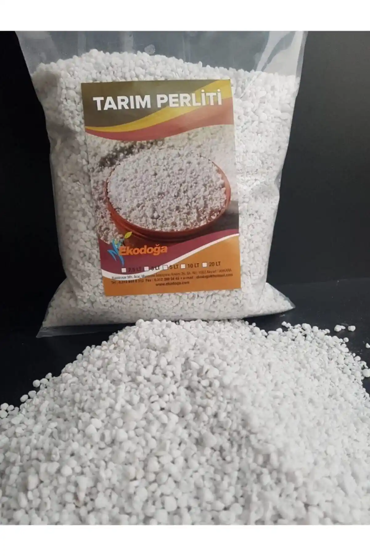 Doğalsan Tarım Perlit 20 Lt ile Tarımda Verimlilik ve Toprak Sağlığını Artırma